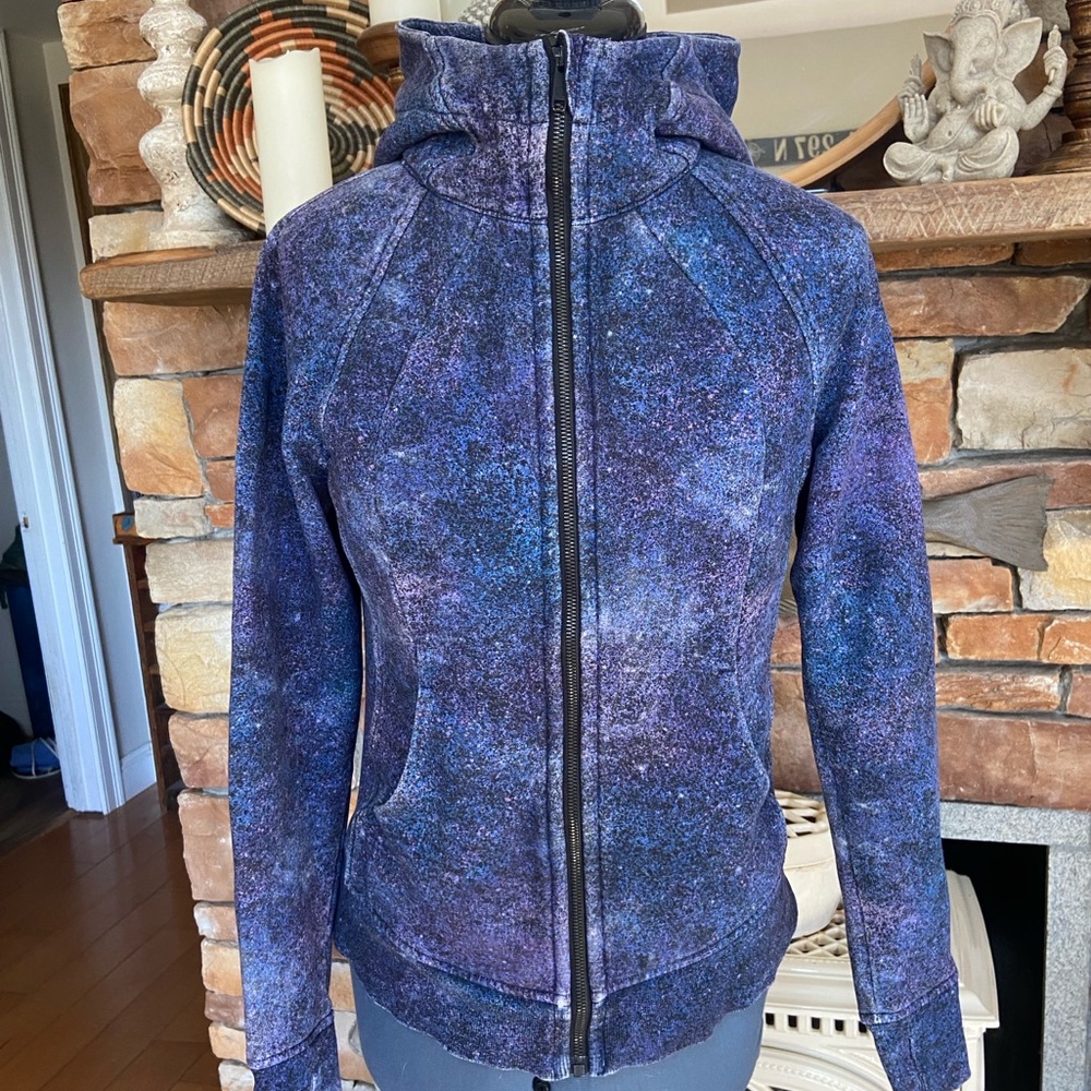 Lululemon galaxy print scuba sweatshirt